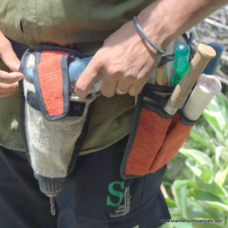 Hemp Waist Tool Belt