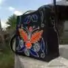 Block Hemp Handbag