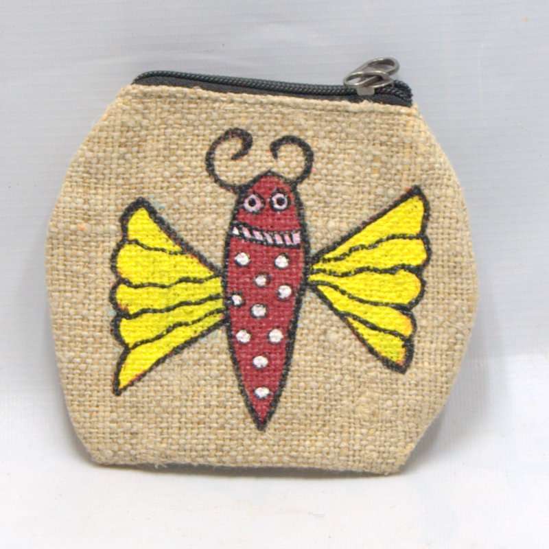 Hemp Coin Pouch