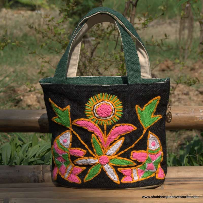 oval bag oval hemp bag