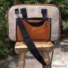 Brief Hemp Laptop Bag