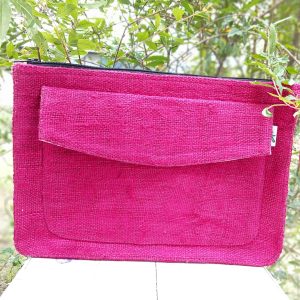hemp laptop pouch
