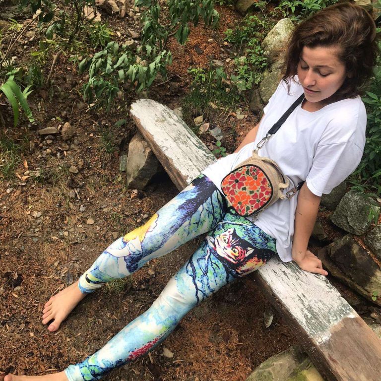 Ladies Hemp Bag in Outdoor