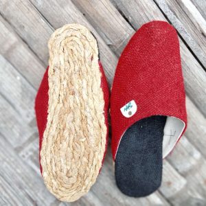 Hemp Slippers with Rope Sole