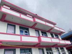 Namaste Guest House, Langtang External Hempcrete Insulation, Lime Plaster and Natural Paint.