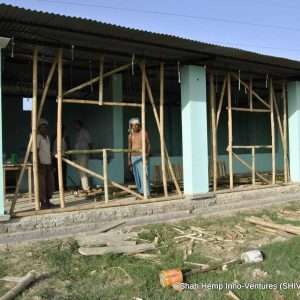 Bamboo Skeleton for Wall Casting