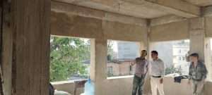 Lime Plaster on Hempcrete Wall