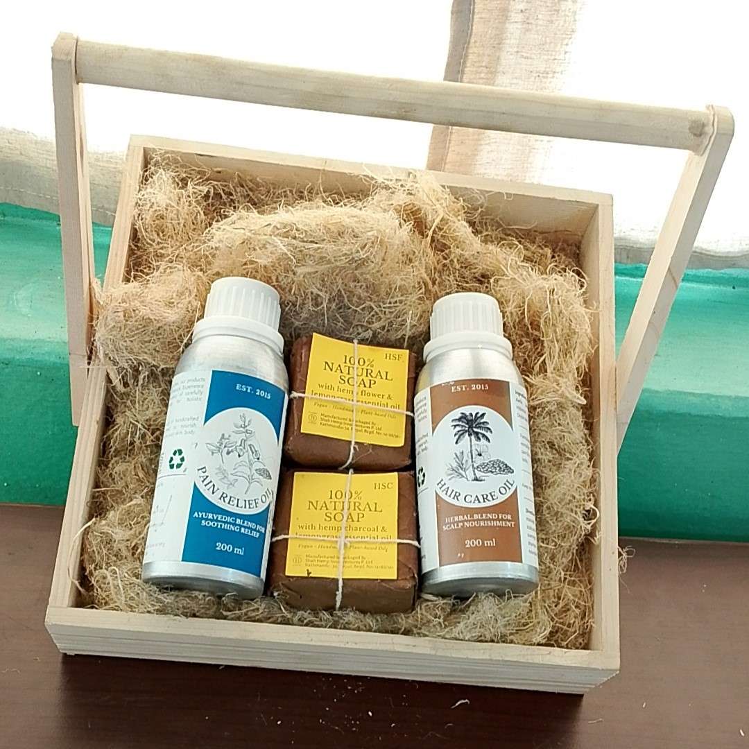 cosmetic hemp bundle Hemp Care Bundle for Skin & Hair