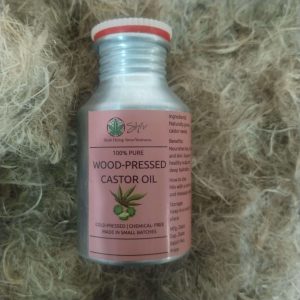 wood pressed castor oil