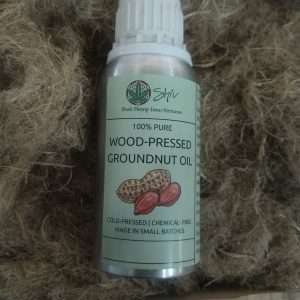 wood pressed groundnut oil