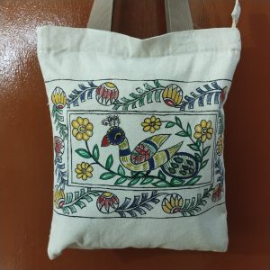 Mithila Painted Tote Bag