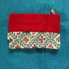 mithila painted pouch